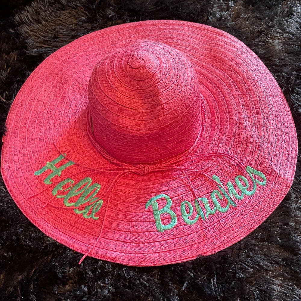 Panama Jack Pink Sun Hat